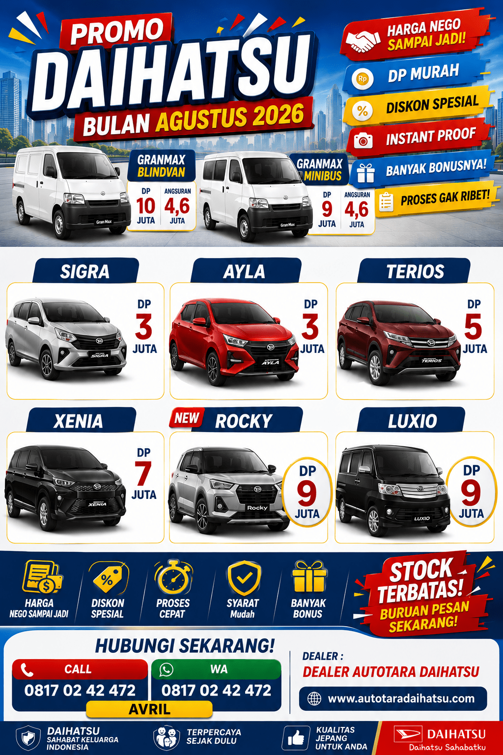 promo daihatsu dp murah diskon besar