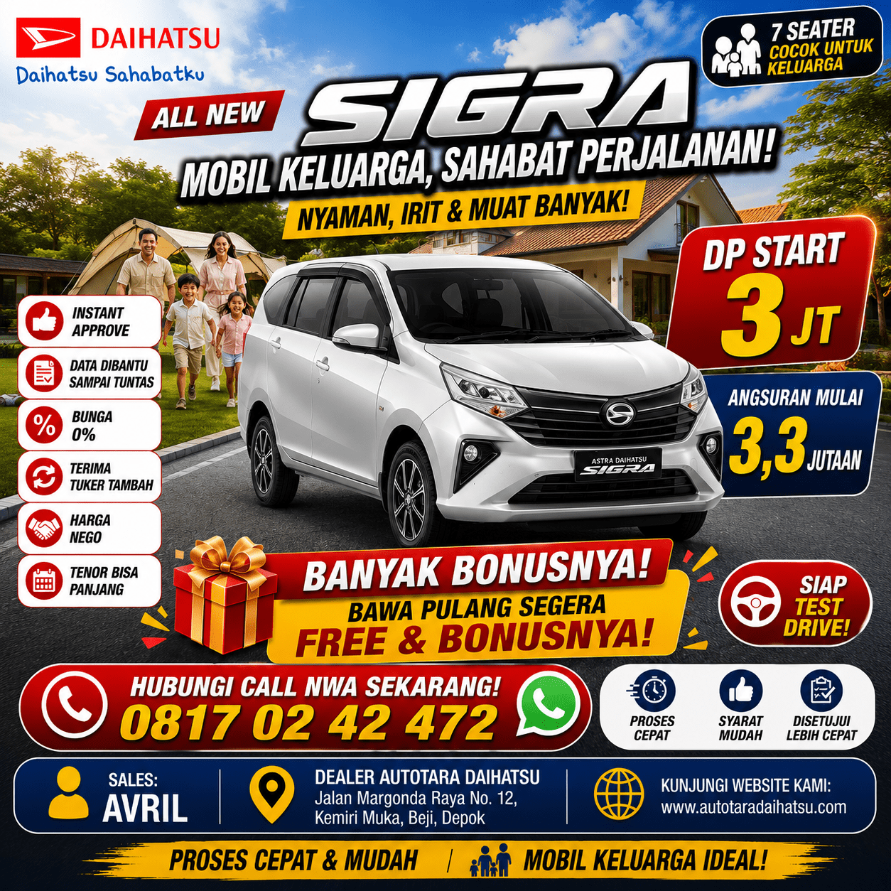 promo sigra depok dp murah