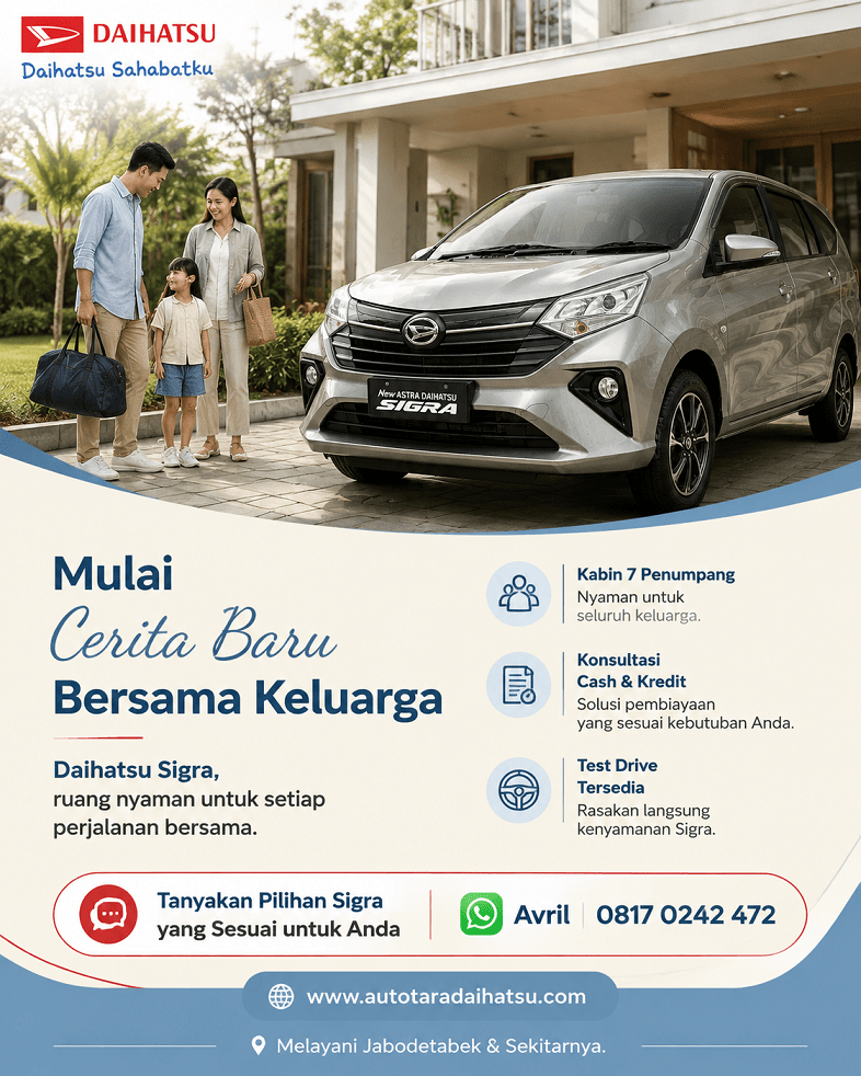 kredit murah daihatsu dp 3 juta terbaru 2026