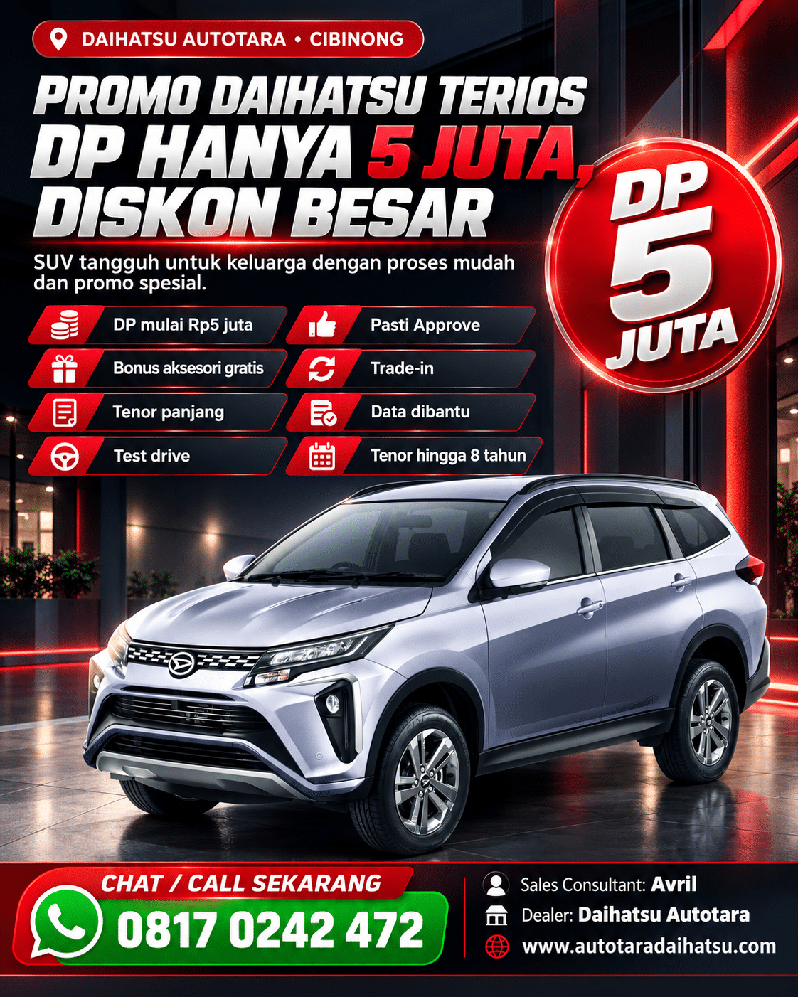 promo terios bogor murah